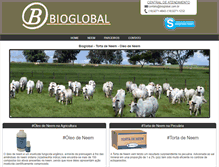 Tablet Screenshot of bioglobal.com.br